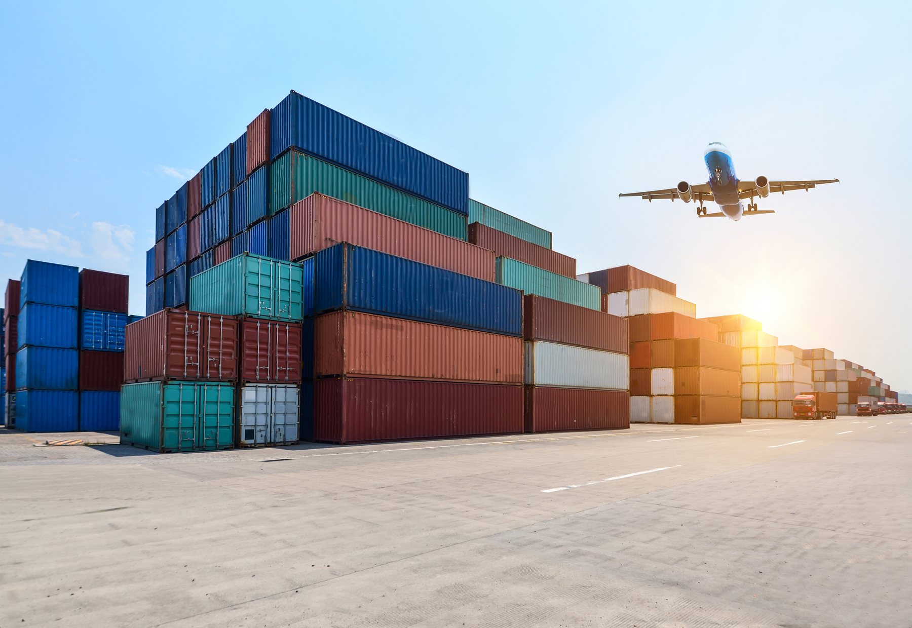 Container operations yard